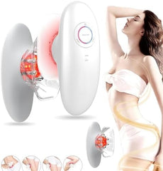3-in-1 Body Sculpting Machine, 3-in-1 Electric Cellulite Massager-3 Modes Adjustable Body Sculpting Machine- Home Use Cupping Therapy Tool for Back, Belly, Waist, Arms, Legs-White