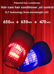 LASEPREHT Hair Growth Cap - Red & Infrared Light Therapy Device for Hair Loss Treatment with USB Charging