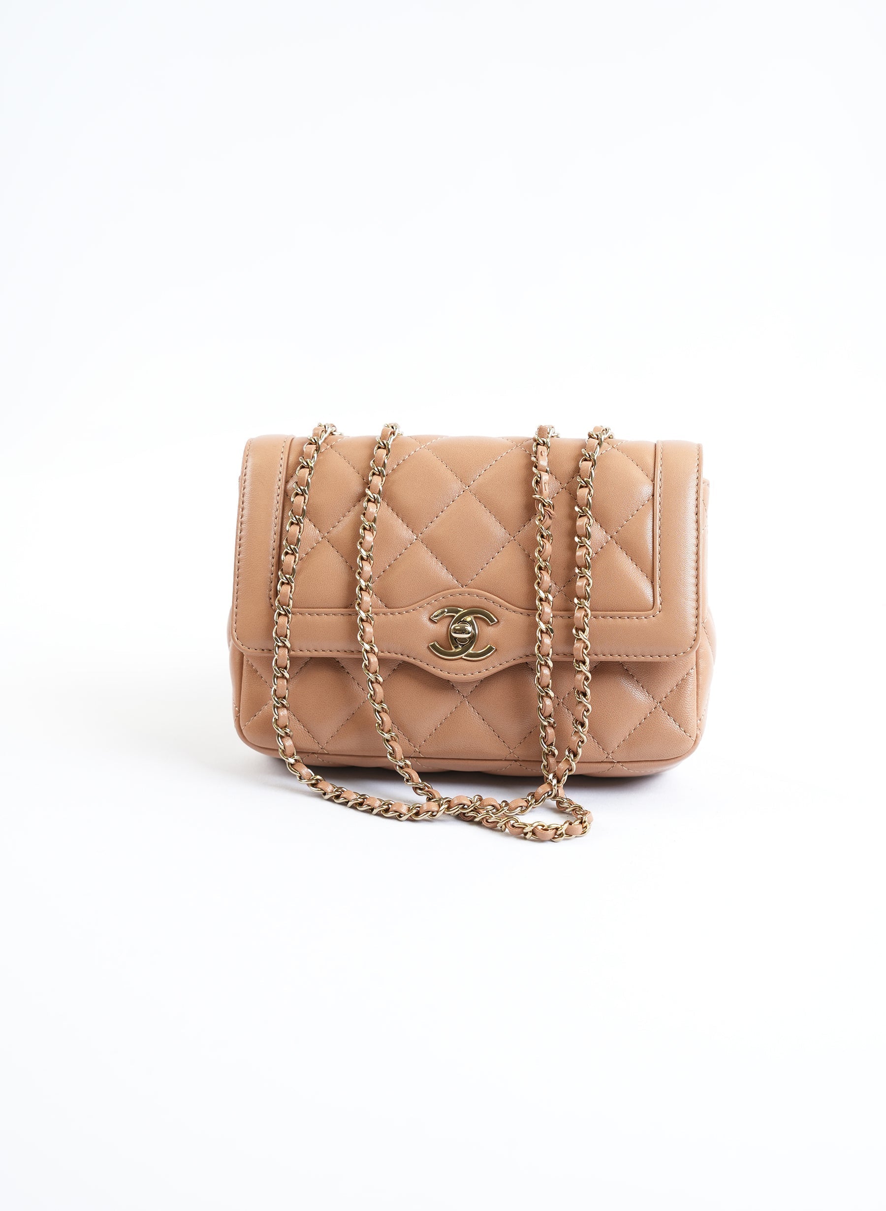 Chanel Calfskin Quilted Flap Bag
