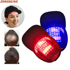 LASEPREHT Hair Growth Cap - Red & Infrared Light Therapy Device for Hair Loss Treatment with USB Charging